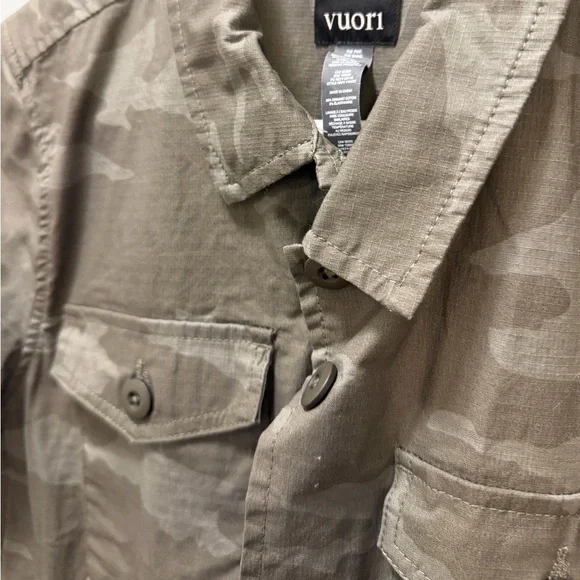 Vuori Women’s Ripstop Jacket Oregano Camo NWT Size L - Picture 5 of 6